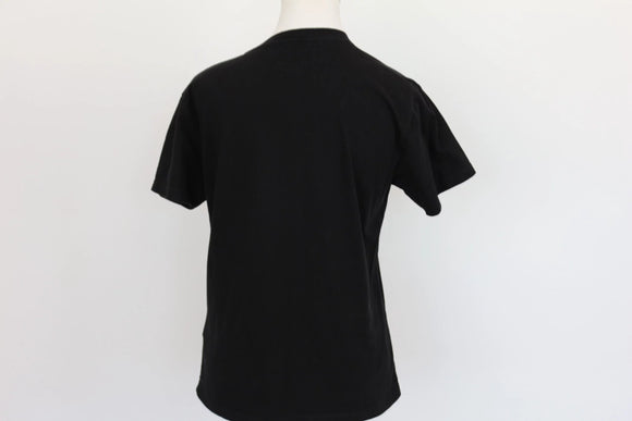 Hanger Brand Black Crew Neck Logo T-Shirt – S