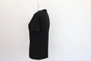 Hanger Brand Black Crew Neck Logo T-Shirt – S-4