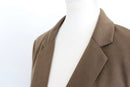 Cotton On Olive Brown Single-Button Notch Lapel Blazer – M-6