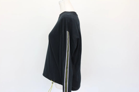 New Balance Black Long-Sleeve Top – Relaxed Fit | Size S