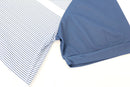 Classic Navy & White Golf Shirt – Casual & Weekend Wear | Size L-2