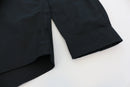 Markhams Black Long-Sleeve Half-Button Shirt – Smart-Casual | Size M-3