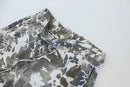 Vintage Poetry White & Grey Floral Wide-Leg Pants – Relaxed Fit | Size 10-2