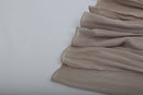 Vintage H&M Beige Sparkly Crimped Midi Skirt – Shimmer Detail | Size 36-3