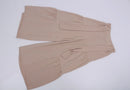Vintage Beige Wide-Leg Trousers – Relaxed Fit | Versatile Staple | Size M-1