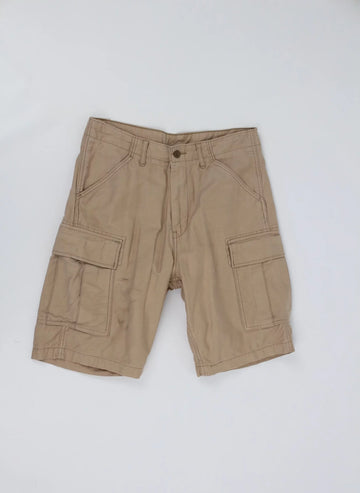 Levi's Classic Beige Cargo Shorts – Versatile Staple | Size 32