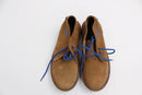 Classic Leather Veldskoen – Blue Accent Detail | Size 4-3