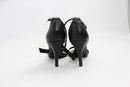 Country Road Classic Black Strappy Heels – Day to Evening | Size 6-3