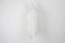 White Long-Sleeve Button-Down Blouse – M-4