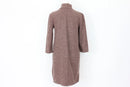 Zara Brown Knitted Turtleneck Sweater Dress – M-3