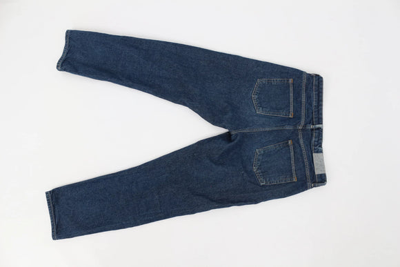 Karve Dark Blue Straight Leg Jeans – W33