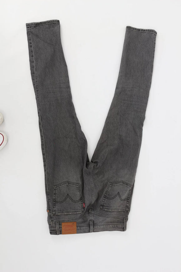 Levi's Black Straight Leg Jeans – W26