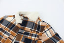 Earthchild Kids Plaid Fleece-Lined Shacket-2