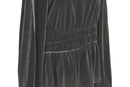 Ginger Mary Black Velvet Long-Sleeve Blouse – Luxurious & Sophisticated | Size 40 | Brand New-3