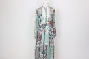 YDE Bohemian Long-Sleeve Chiffon Dress – Flowing & Lightweight | Size M | Brand New-1