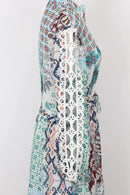 YDE Bohemian Long-Sleeve Chiffon Dress – Flowing & Lightweight | Size M | Brand New-5