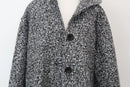 YDE Black & White Teddy Bear Jacket – Hooded with Pockets | Size M | Brand New-2