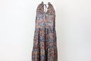 YDE Bohemian Print Trapeze Maxi Dress – Vibrant & Flowing | Size M | Brand New-1
