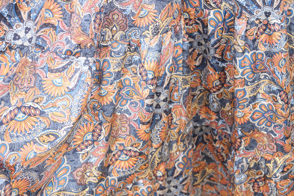YDE Bohemian Print Trapeze Maxi Dress – Vibrant & Flowing | Size M | Brand New
