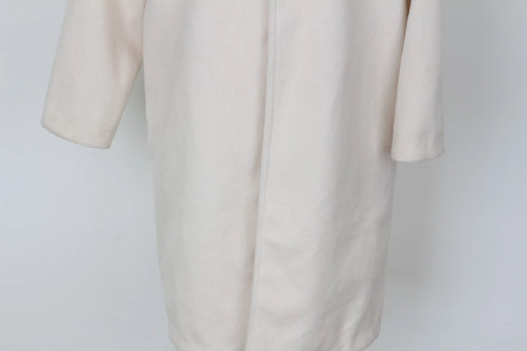 YDE Timeless Cream Coat – Classic Outerwear Staple | Size M | Brand New