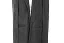 YDE Black Midi Shoulder Throw-Over Coat – Structured & Contemporary | Size M | Brand New-2