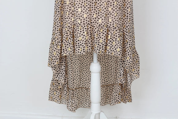 YDE Flowing Chiffon Hi-Lo Skirt – Versatile Short-to-Long Silhouette | Size M | Brand New