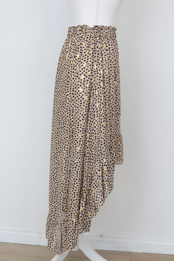YDE Flowing Chiffon Hi-Lo Skirt – Versatile Short-to-Long Silhouette | Size M | Brand New