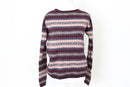 H&M Vibrant Colourful Knit Jersey – Casual Everyday Top | Size S | Pre-Loved-4