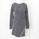 Woolies Classic Black & White Knit Dress – Timeless Soft Knit | Size XS | Pre-Loved-1