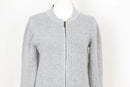 Woolies Classic Grey Zip-Up Jersey – Soft Knit Everyday Layer | Size M | Pre-Loved-2