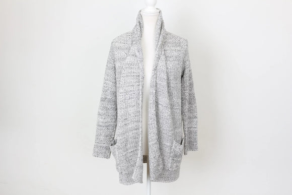 Zara Black & White Cardigan – Designer Knit Staple | Size M | Pre-Loved