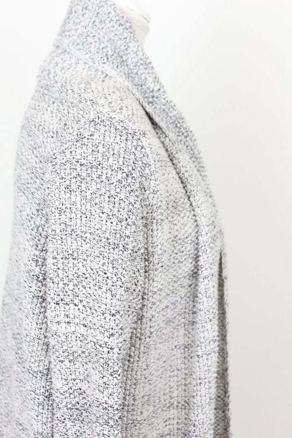 Zara Black & White Cardigan – Designer Knit Staple | Size M | Pre-Loved