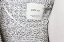 Zara Black & White Cardigan – Designer Knit Staple | Size M | Pre-Loved-5