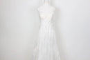 Geometric Embroidery Wedding Dress – Intricate Patterned Bridal Gown | Size S | Brand New-8