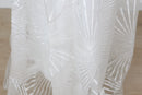 Geometric Embroidery Wedding Dress – Intricate Patterned Bridal Gown | Size S | Brand New-5