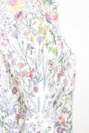 H&M Crisp White Floral Shirt – Lightweight Versatile Everyday Top | Size 8 | Pre-Loved-3