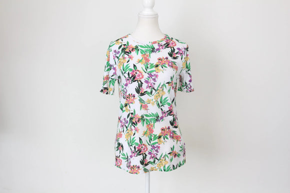 Rare Earth Vintage Floral T-Shirt – Relaxed Casual Tee | Size 10 | Pre-Loved