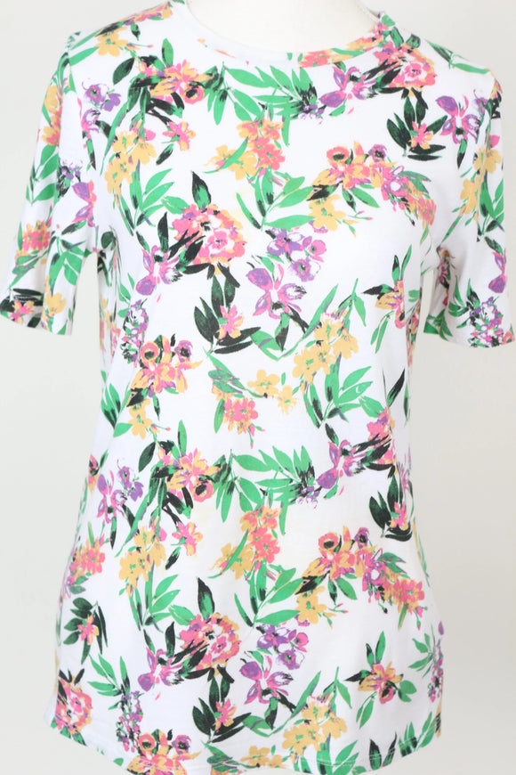 Rare Earth Vintage Floral T-Shirt – Relaxed Casual Tee | Size 10 | Pre-Loved