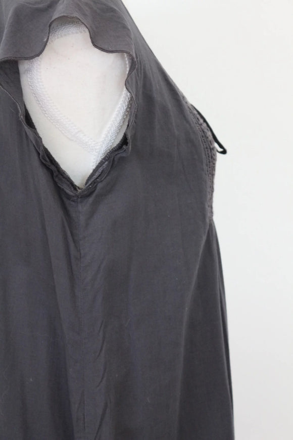 Studio W. Classic Charcoal Dress – Versatile Day to Evening Wear | Size 8 | Pre-Loved