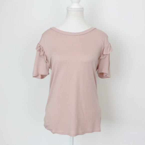 Topshop Classic Pink T-Shirt – Timeless Versatile Staple | Size 10 | Pre-Loved