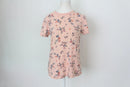 Woolies Vintage Pink Floral Blouse – Timeless Classic Print | Size M | Pre-Loved-3
