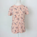Woolies Vintage Pink Floral Blouse – Timeless Classic Print | Size M | Pre-Loved-1