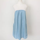 Forever New Vintage Denim Dress – Delicate Crochet Detail & Textured Charm | Size 10 | Pre-Loved-1