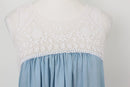 Forever New Vintage Denim Dress – Delicate Crochet Detail & Textured Charm | Size 10 | Pre-Loved-3