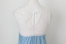 Forever New Vintage Denim Dress – Delicate Crochet Detail & Textured Charm | Size 10 | Pre-Loved-4