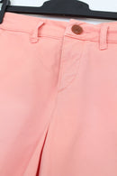 Old Khaki Vintage Coral Chino Shorts – Classic Cut Casual Summer Bottoms | Size 10 | Pre-Loved-3
