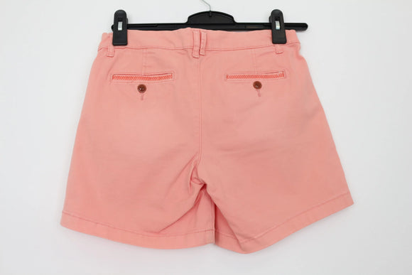 Old Khaki Vintage Coral Chino Shorts – Classic Cut Casual Summer Bottoms | Size 10 | Pre-Loved