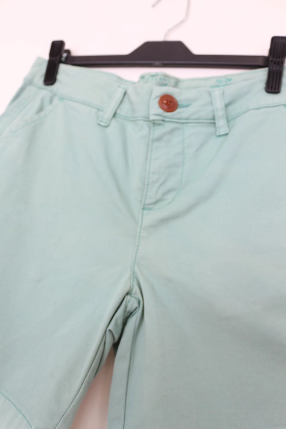 Old Khaki Classic Blue Chino Shorts – Timeless Versatile Casual Staple | Size 10 | Pre-Loved