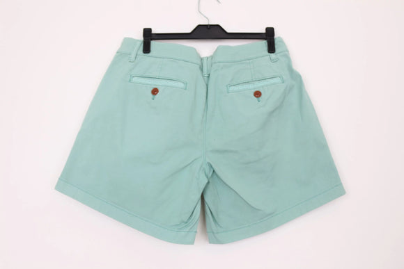 Old Khaki Classic Blue Chino Shorts – Timeless Versatile Casual Staple | Size 10 | Pre-Loved