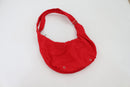 Stylish Red Convertible Hand & Sling Bag – Bold Pop of Colour Two-Way Crossbody | One Size | Pre-Loved-2